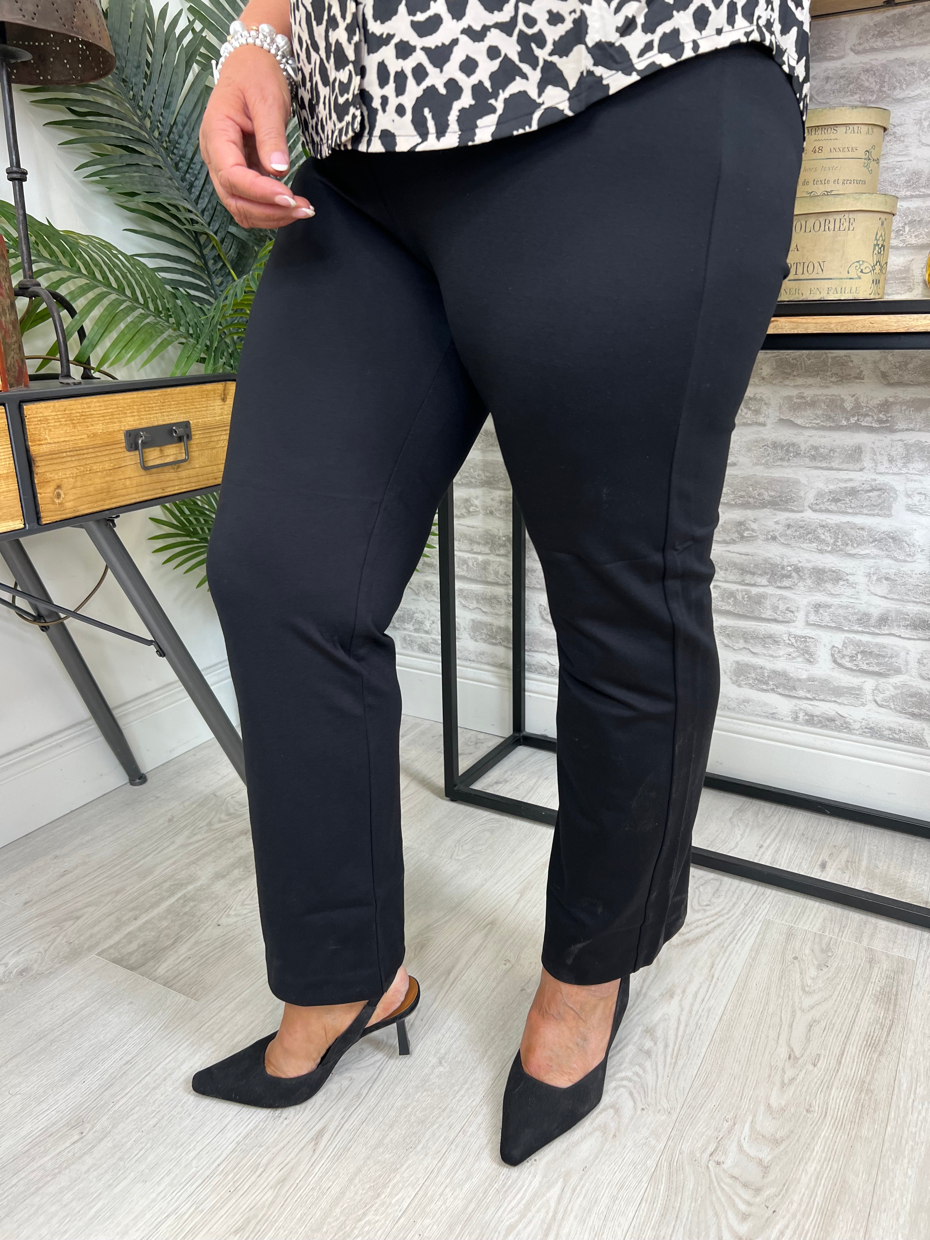 Masai Paige Jersey Trousers In Black