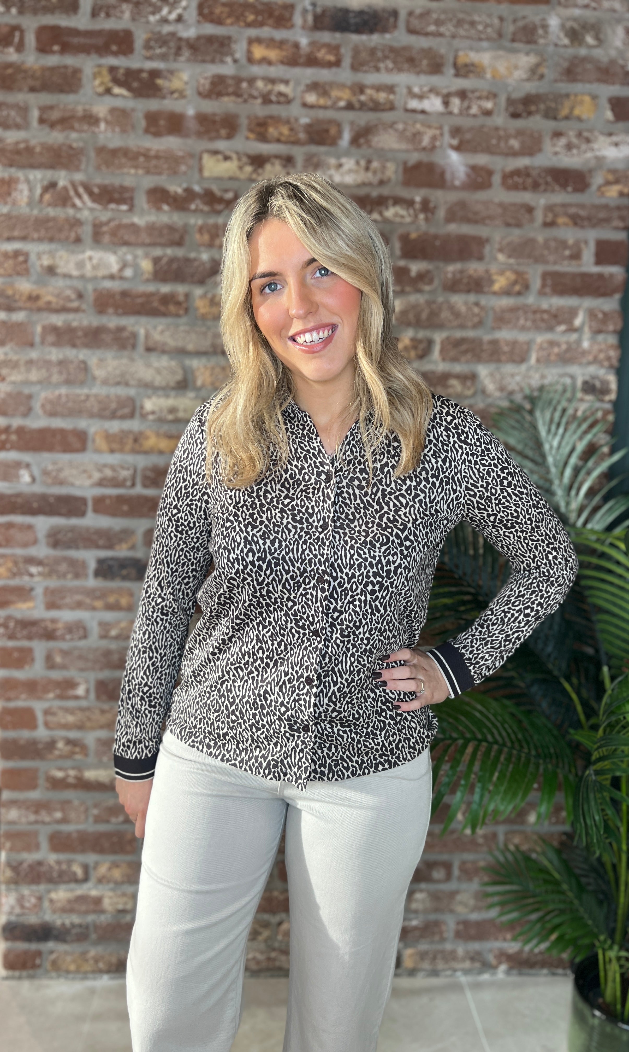 Street One Leo Top In Molten Earth