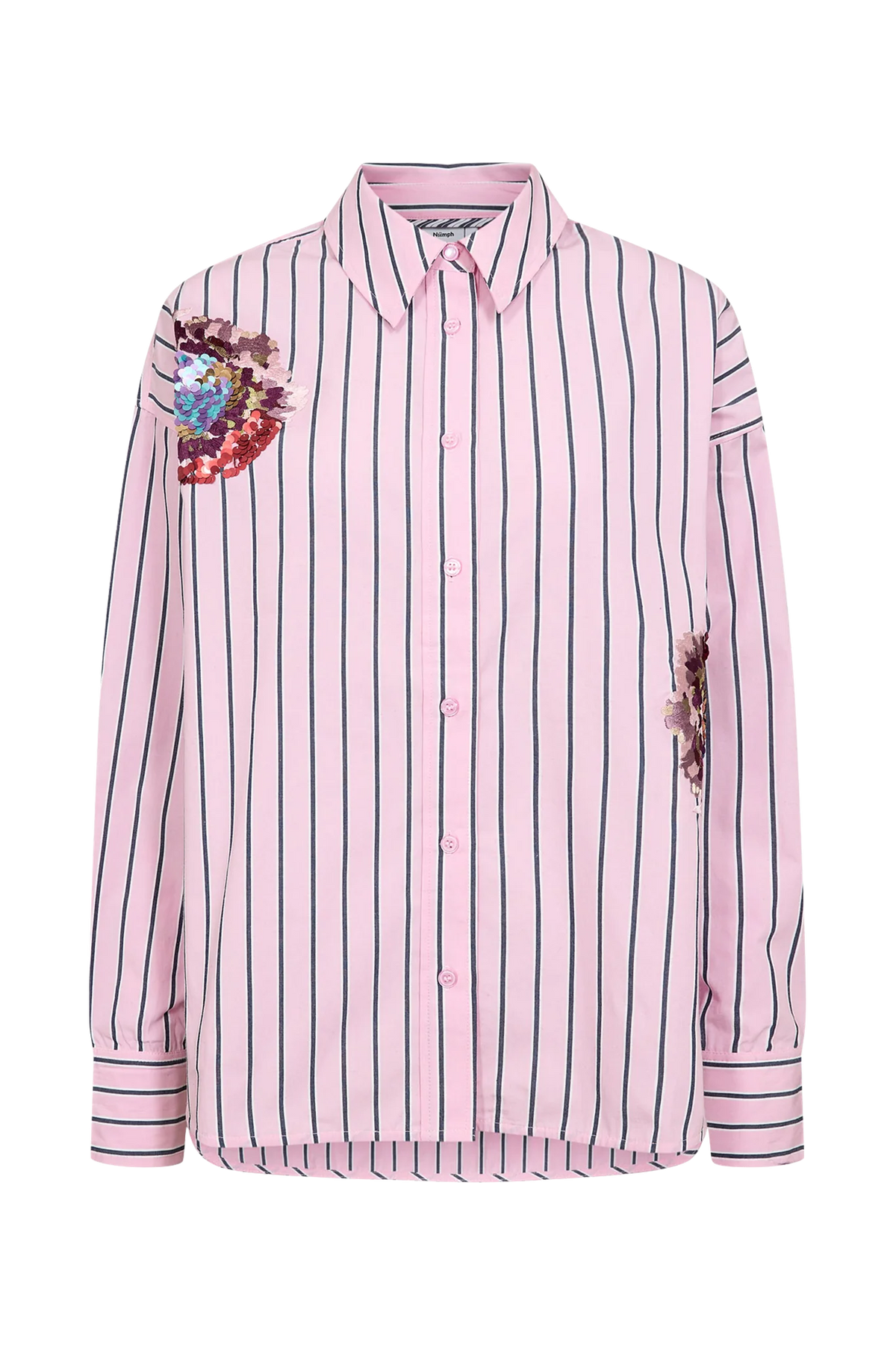 Nuelfa striped shirt in bonbon
