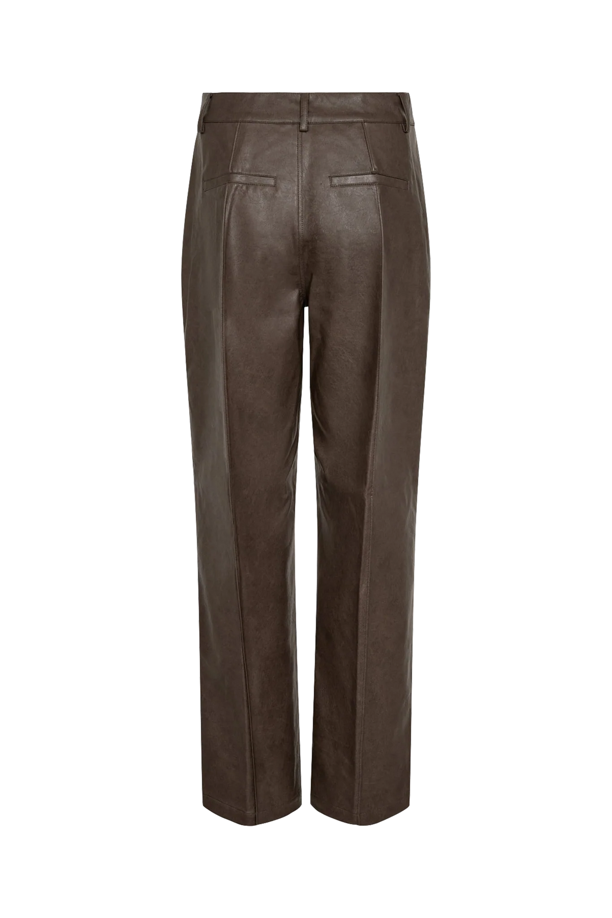 Nümph Nudorith Pu trousers in black coffee