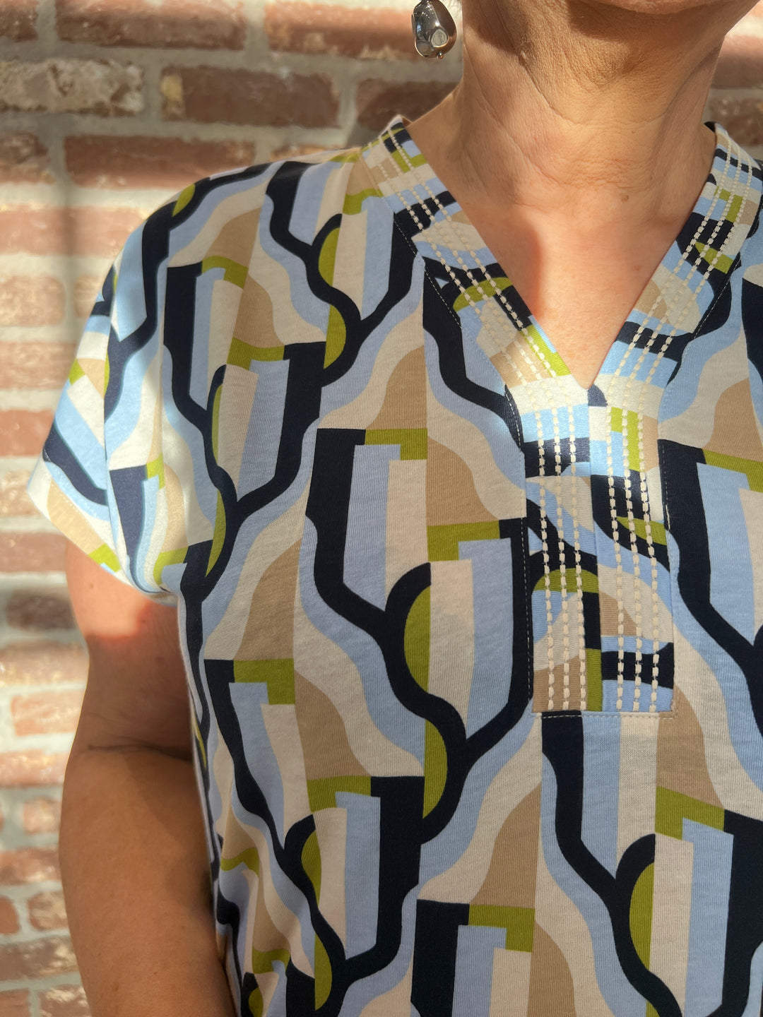 Soya Concept Felicity T-shirt In Light Blue