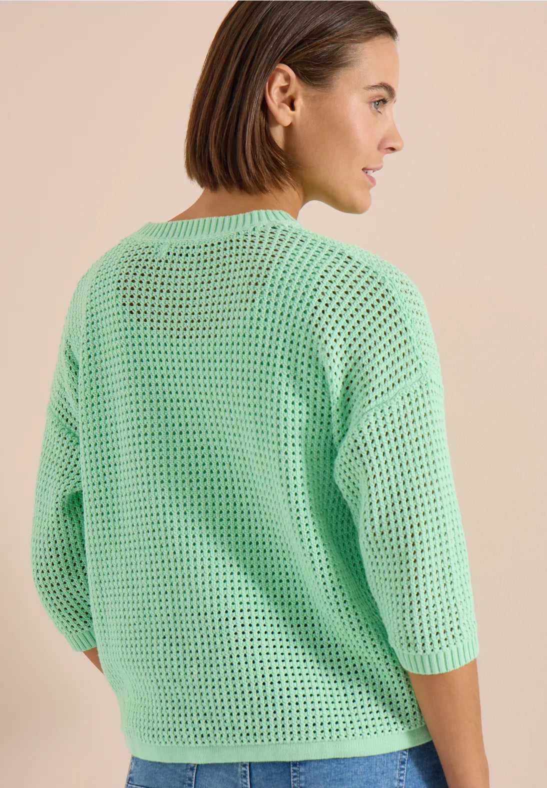 Cecil crochet knit in juicy lime