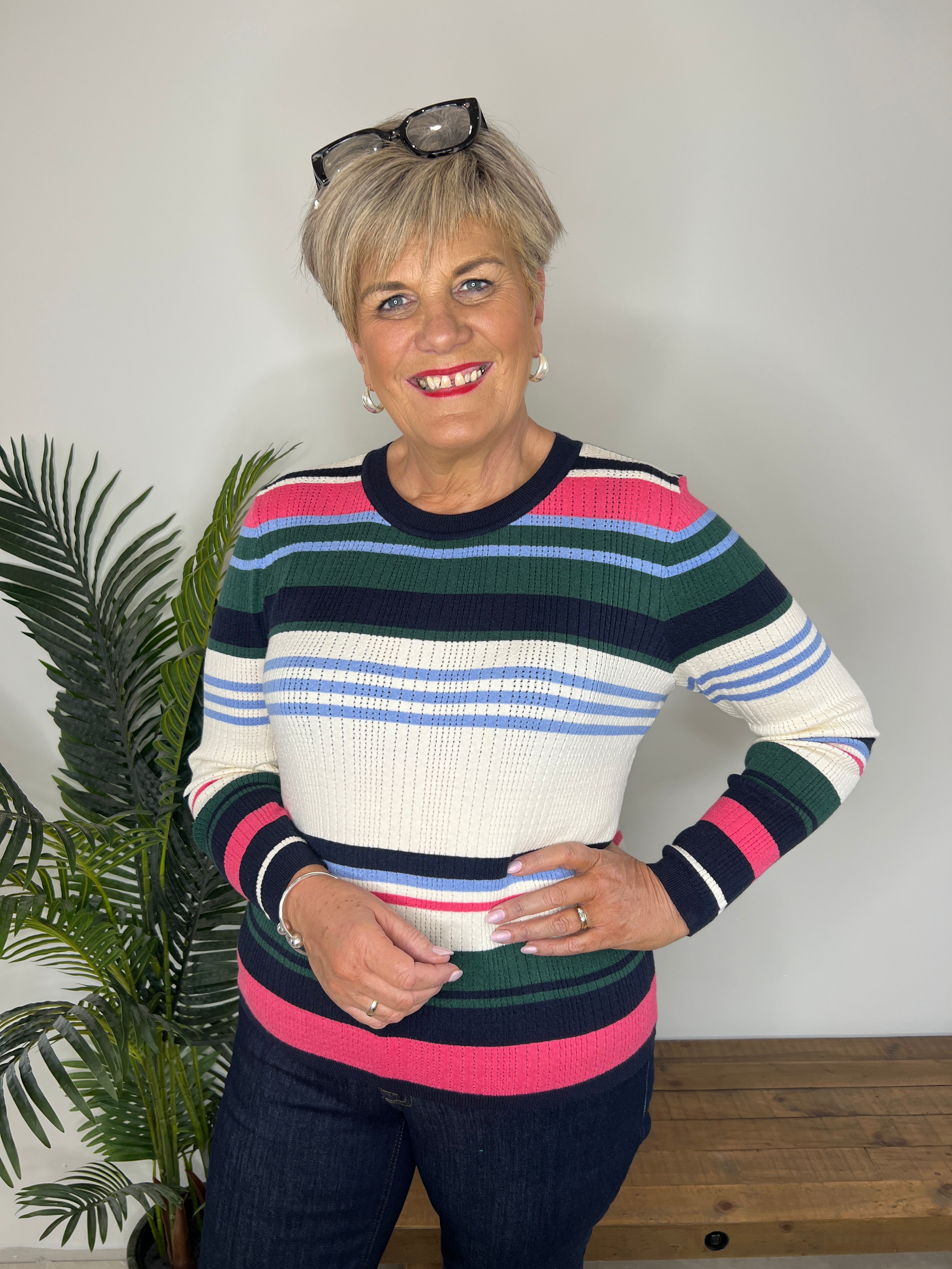 Nümph Numitti Pullover In Dark Sapphire