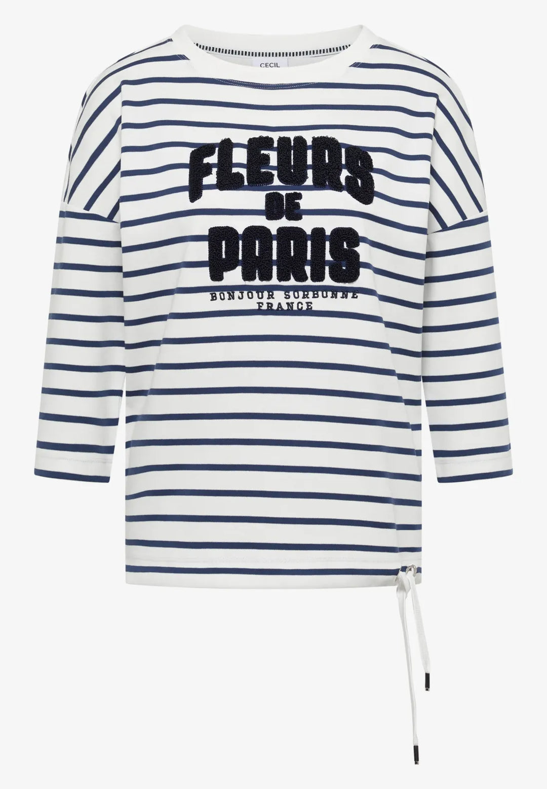 Cecil striped top In universal Blue