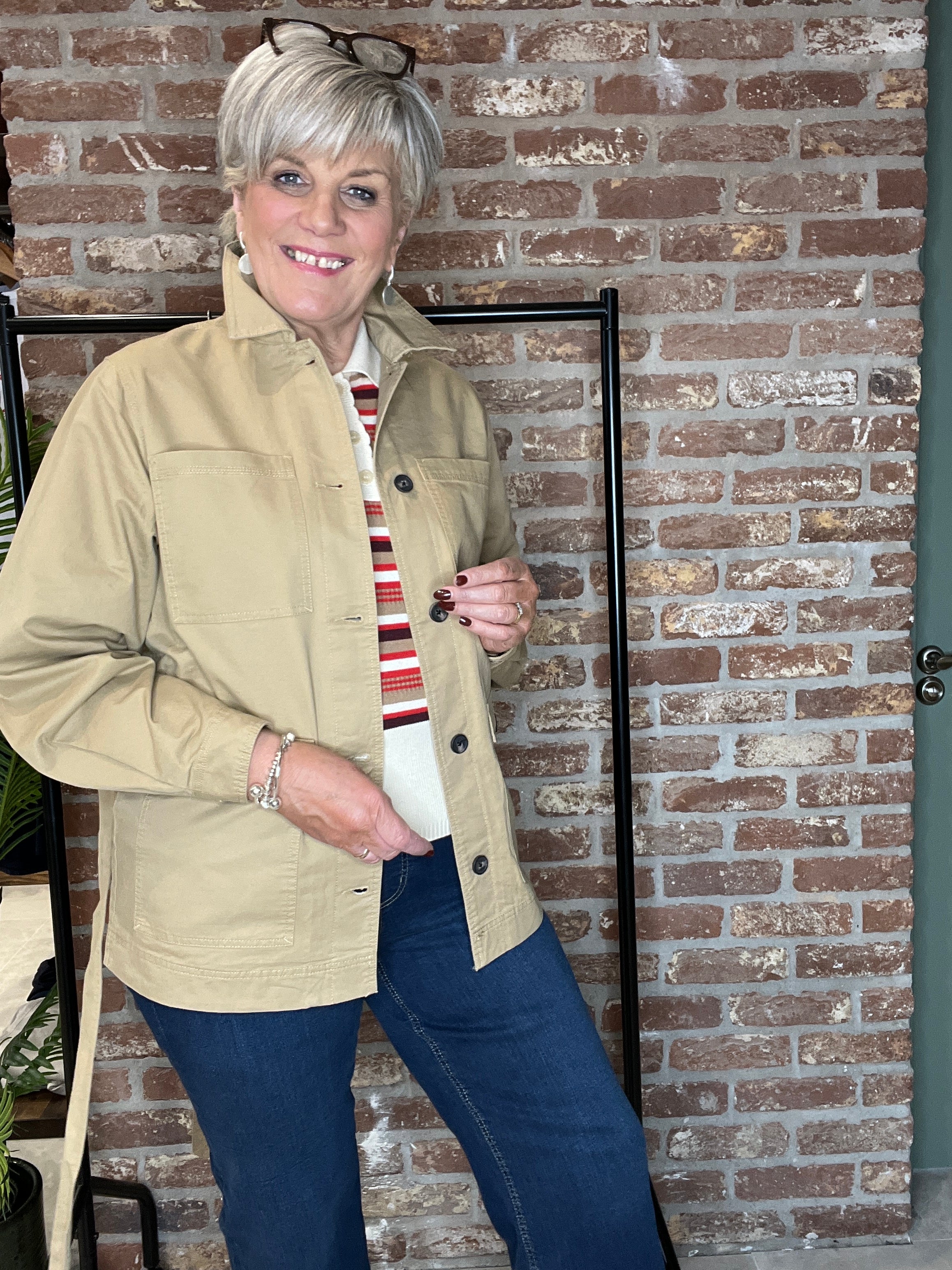 Saint Tropez Jacket In Tigers Eye