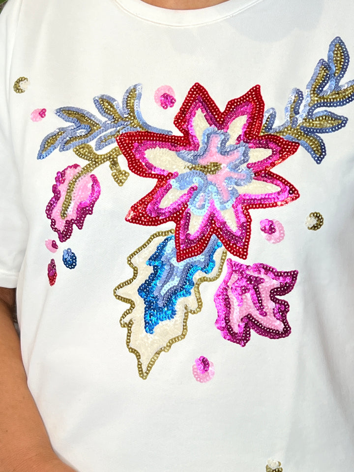 Milano Italy Sequence Sweatshirt In Off White