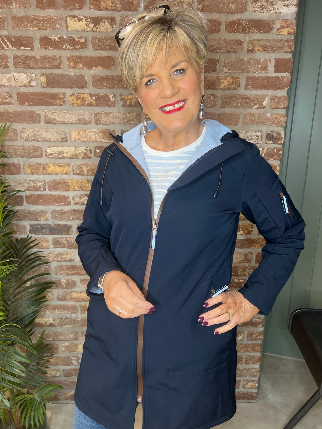 Soya Concept Julia Jacket In Navy