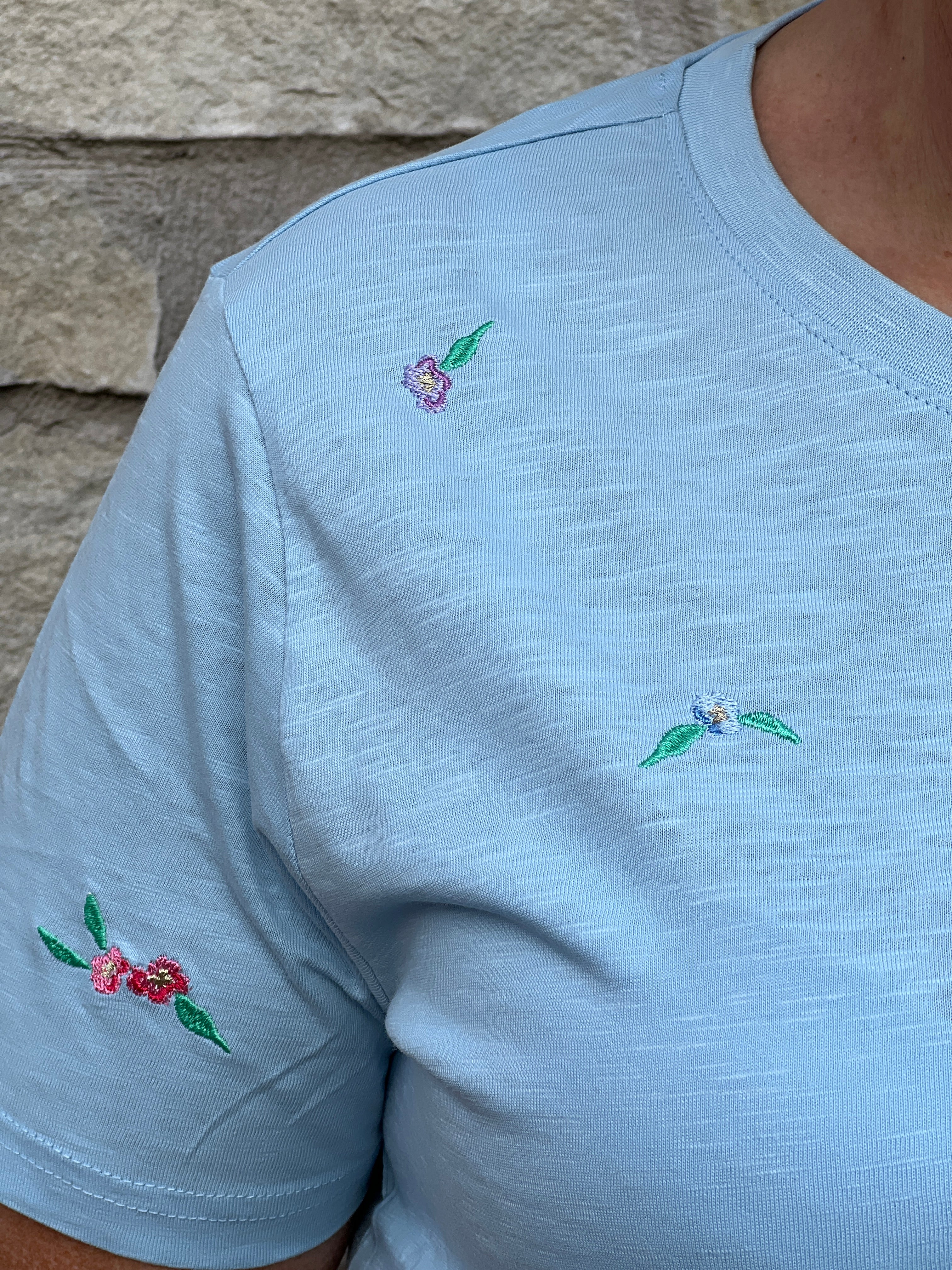 Nümph Nusuis T-shirt In cerulean