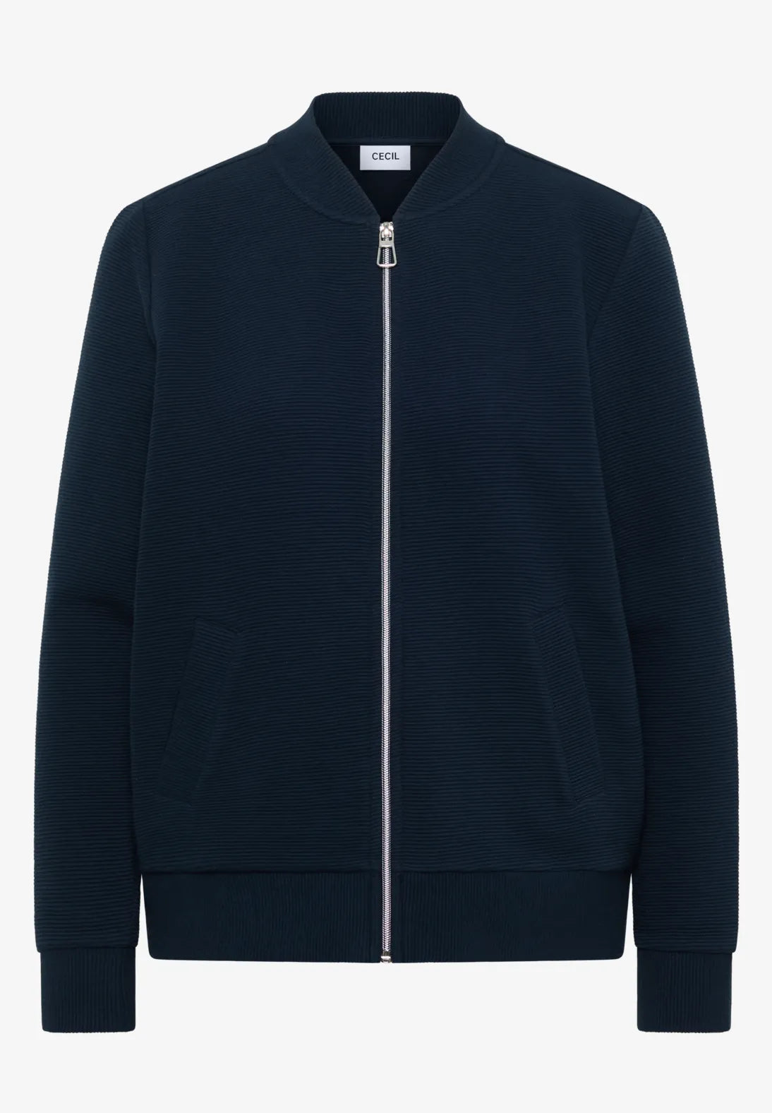 Cecil Ottoman Piping Jacket In Universal Blue