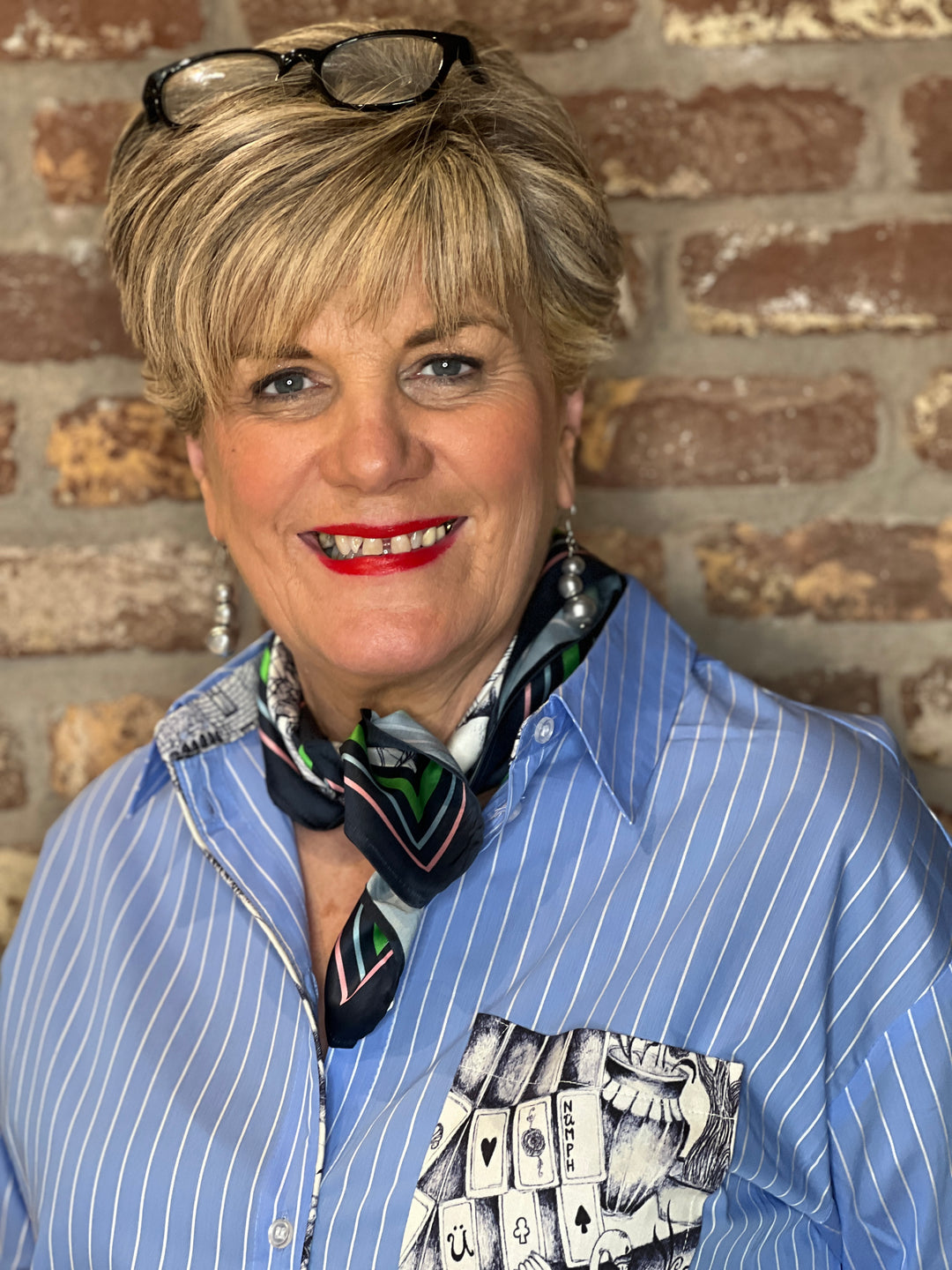 Nümph Numpcha Satin Scarf In Cloud Dancer