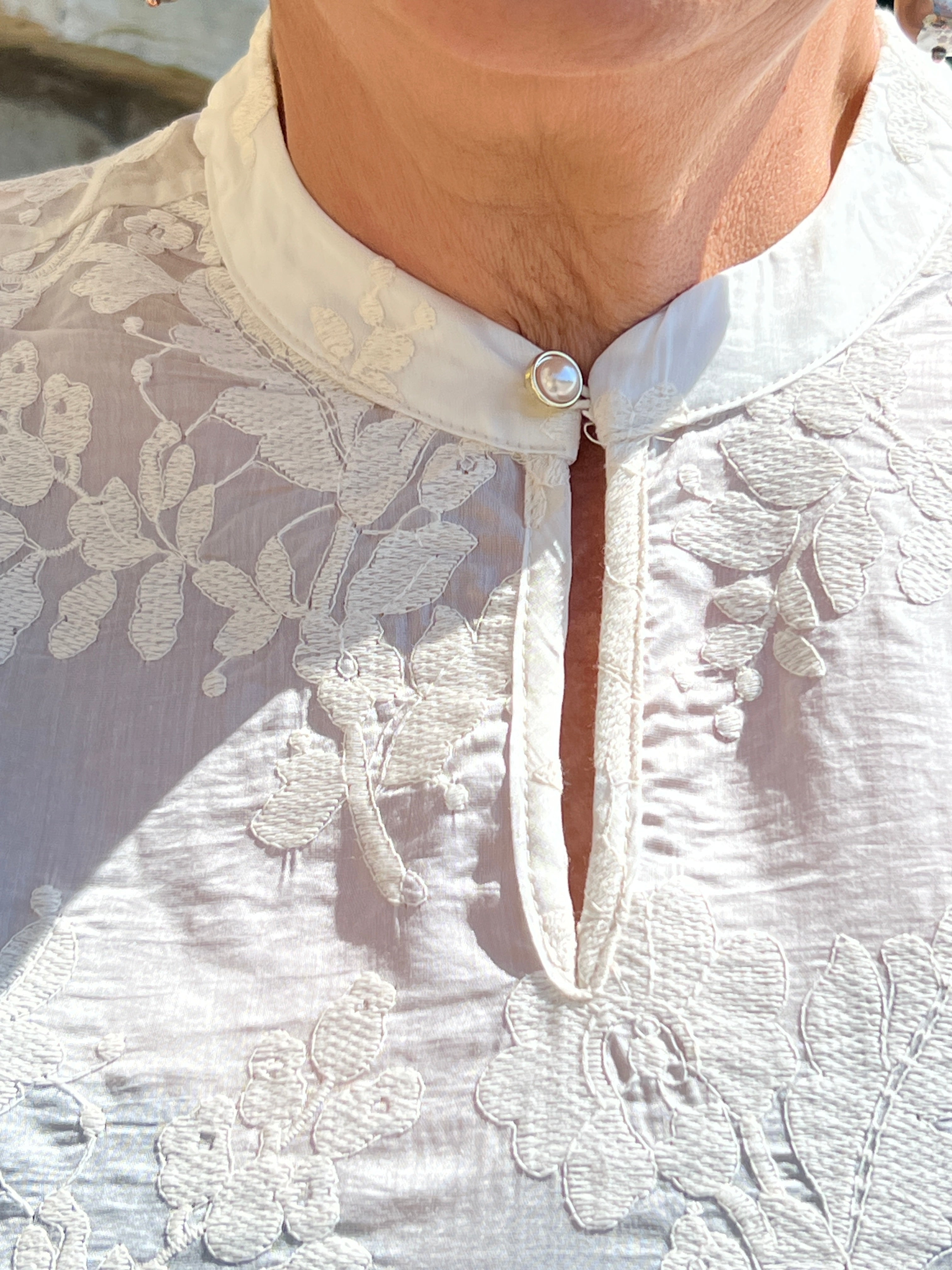 Culture Cuarona Blouse In Whitecap