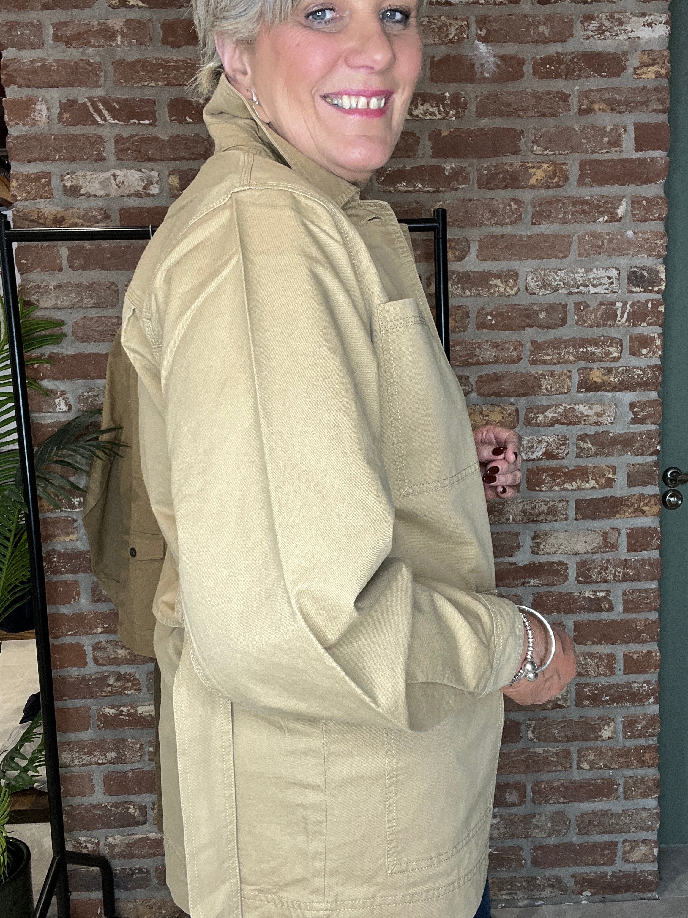 Saint Tropez Jacket In Tigers Eye