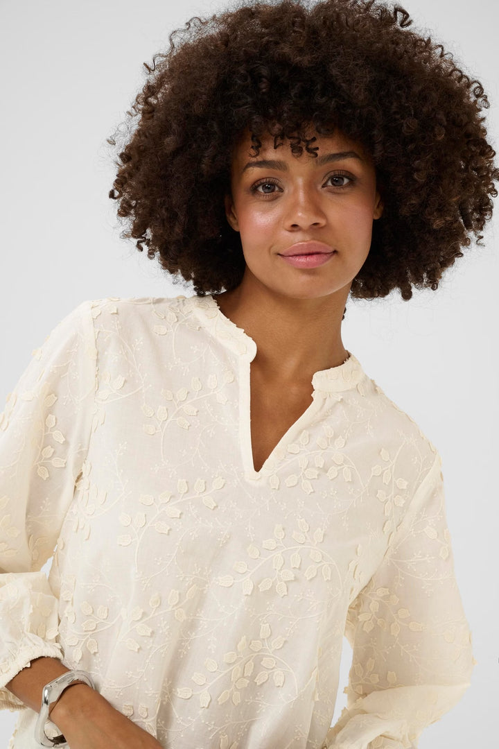 Culture Cunedia Blouse In Whitecap