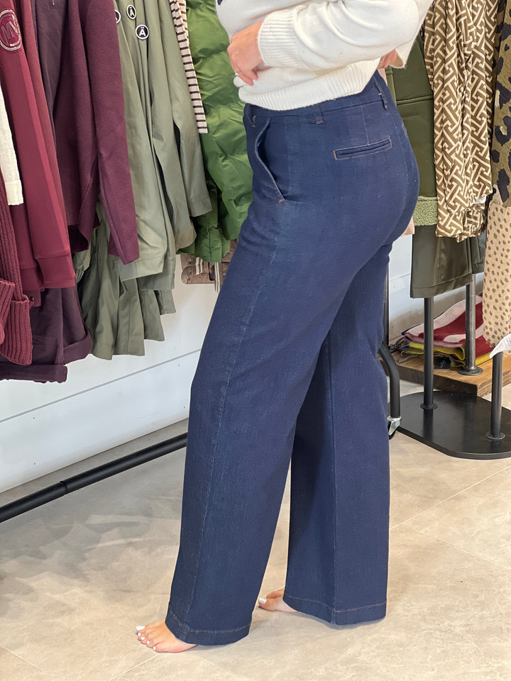 Nümph Nuamber jeans In Dark Blue Denim