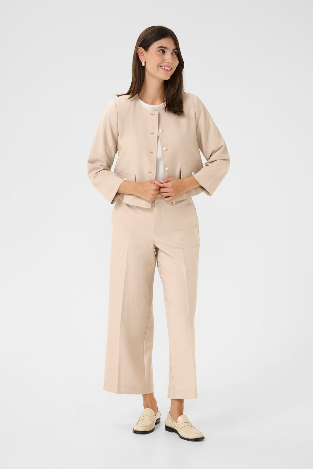 Culture Cualanya Blazer In Oasis