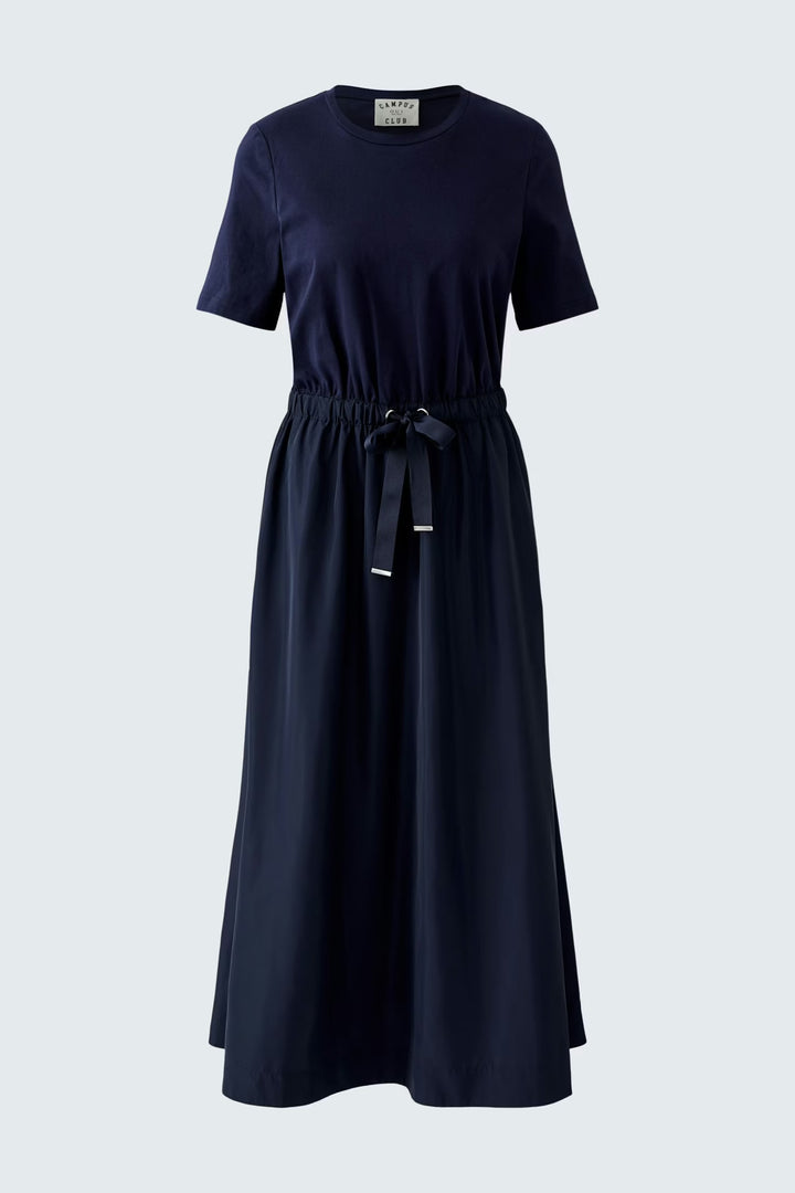 Oui Maxi Dress In Dark Blue