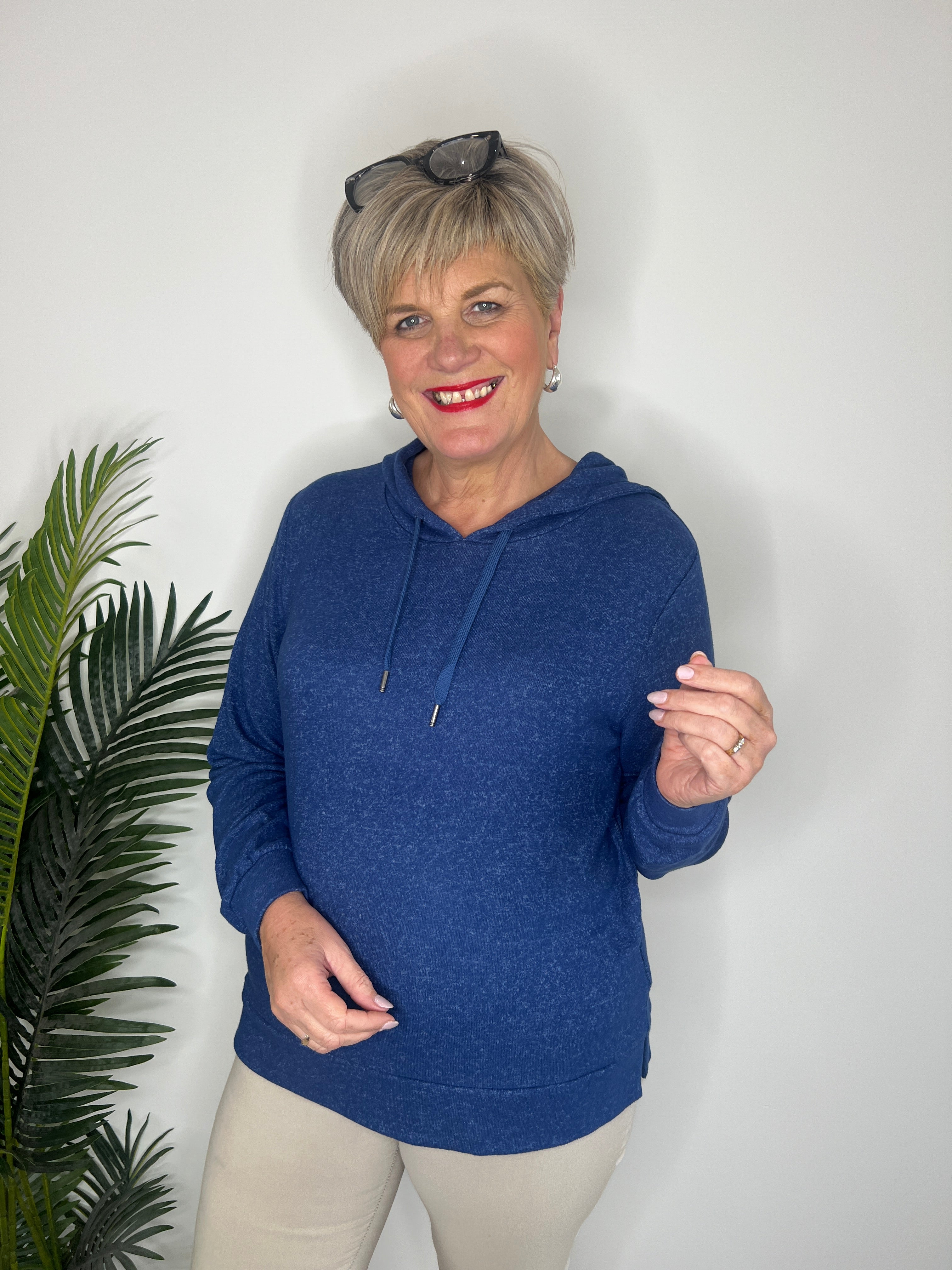 Soya Concept Biara Sweatshirt In Dark Blue