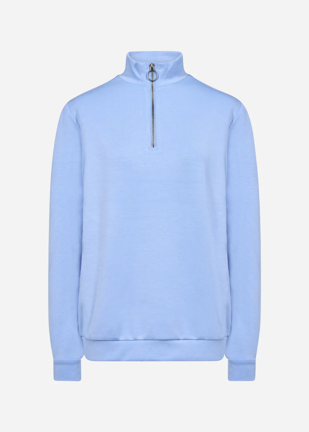 Soya Concept Banu zipped Sweatshirt In Light Blue