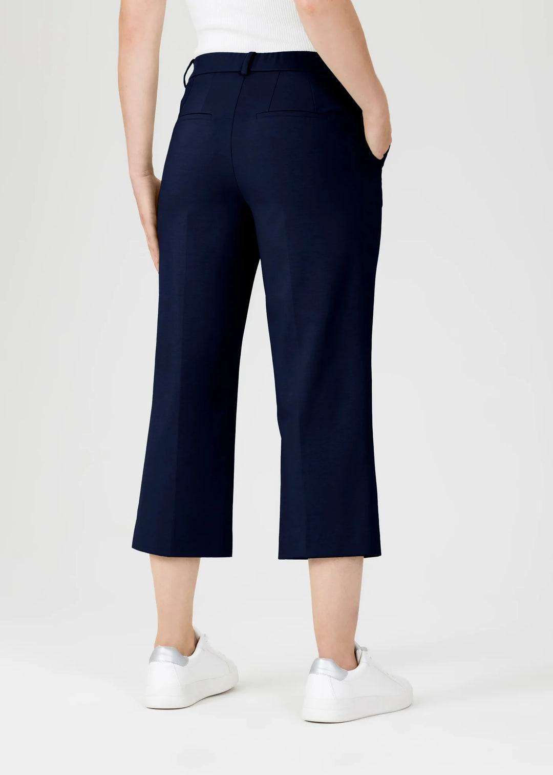 Stehmann Fenja Culotte Trousers In Navy