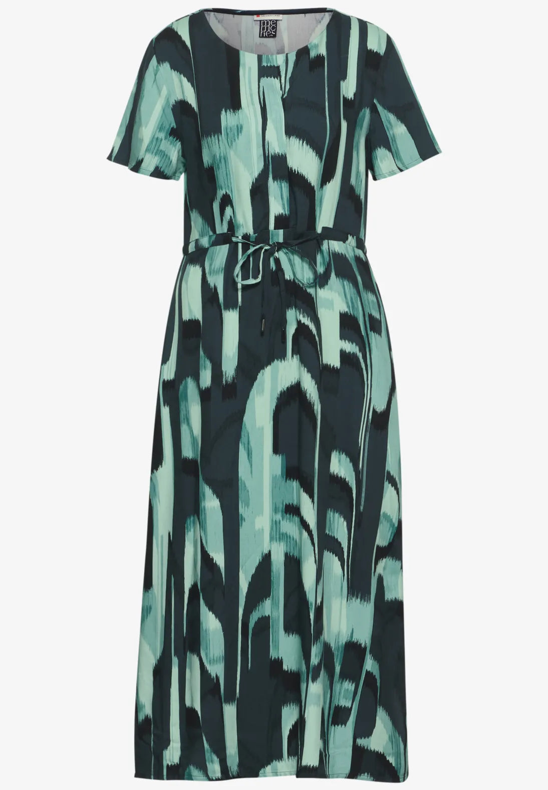 Street One Midi Dress In Hunter Green