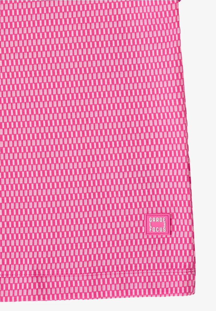 Cecil two tone funnel sweatshirt In beetroot pink