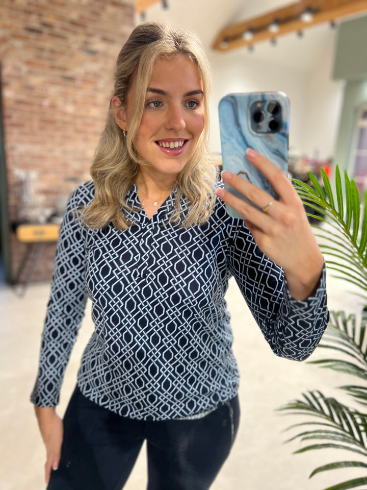 Soya Concept Felicity Top In Navy