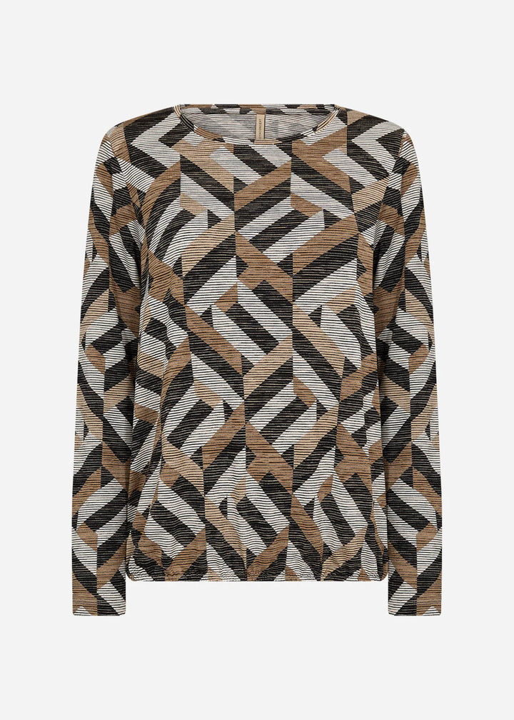 Soya Concept Galina Top In Sand Multi