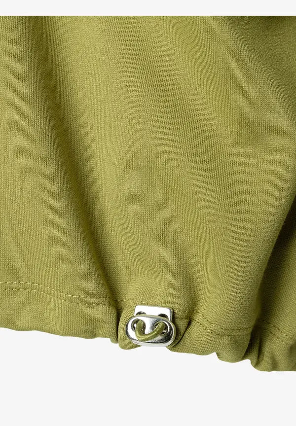 More & More Sweatshirt In Soft Moss Green