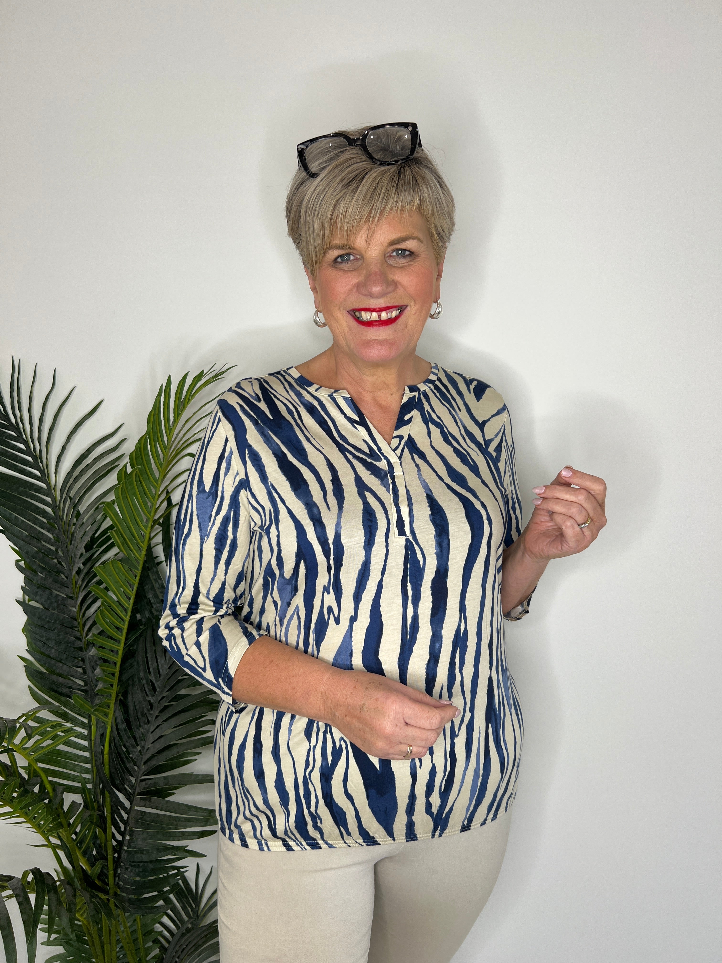 Soya Concept Felicity Top In Blue