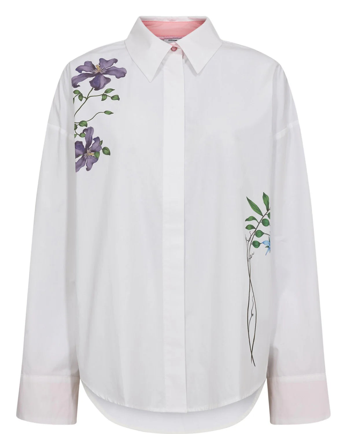 Nümph Nuflory Shirt In Bright White