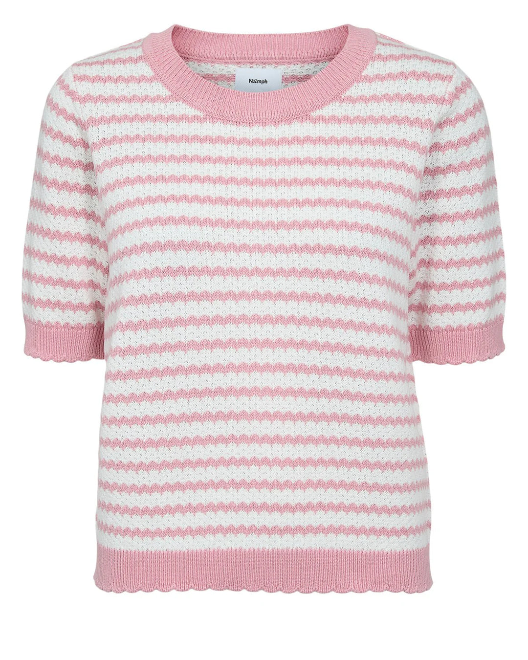 Nümph striped pullover In Peony
