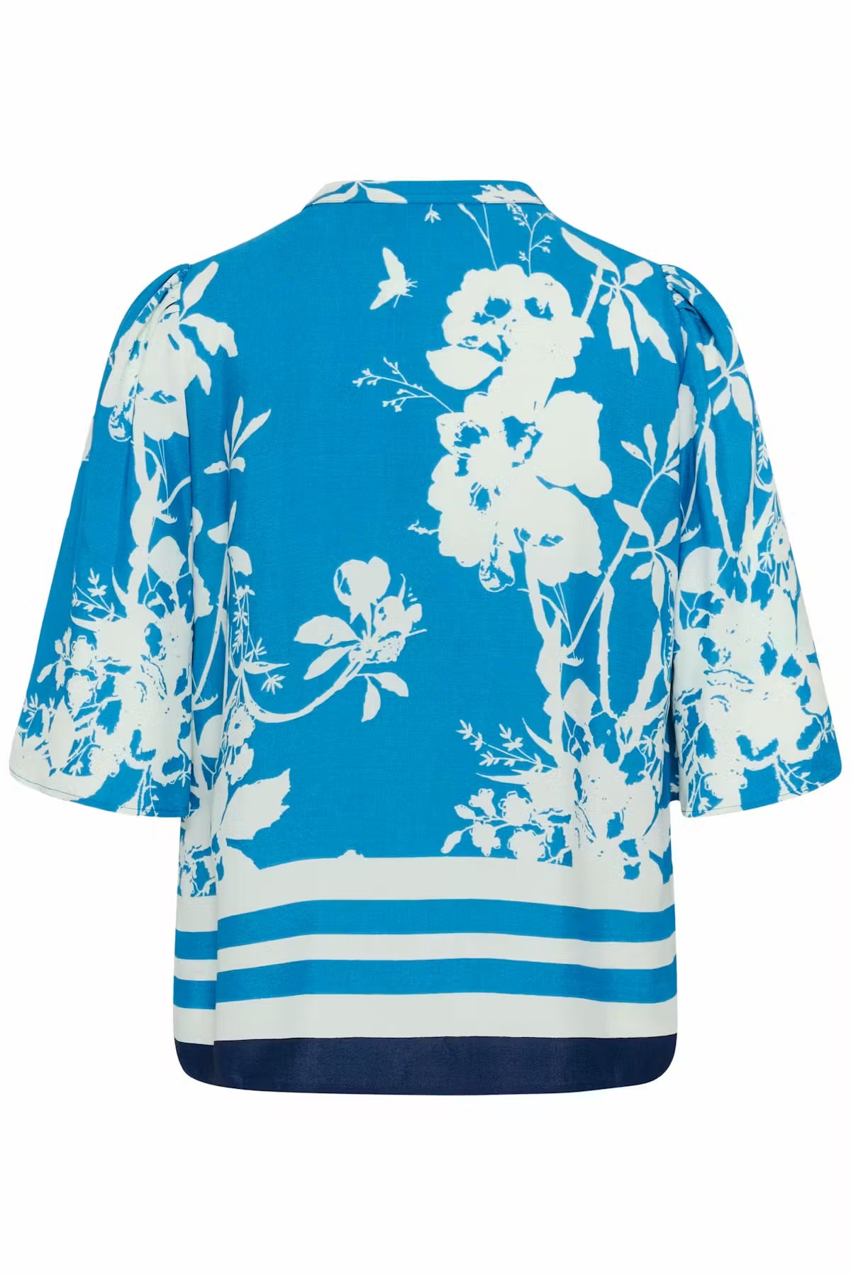 Saint Tropez Flower blouse in Blue Multi