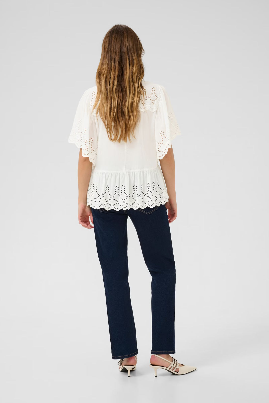 Culture Cuhawaii Blouse In White