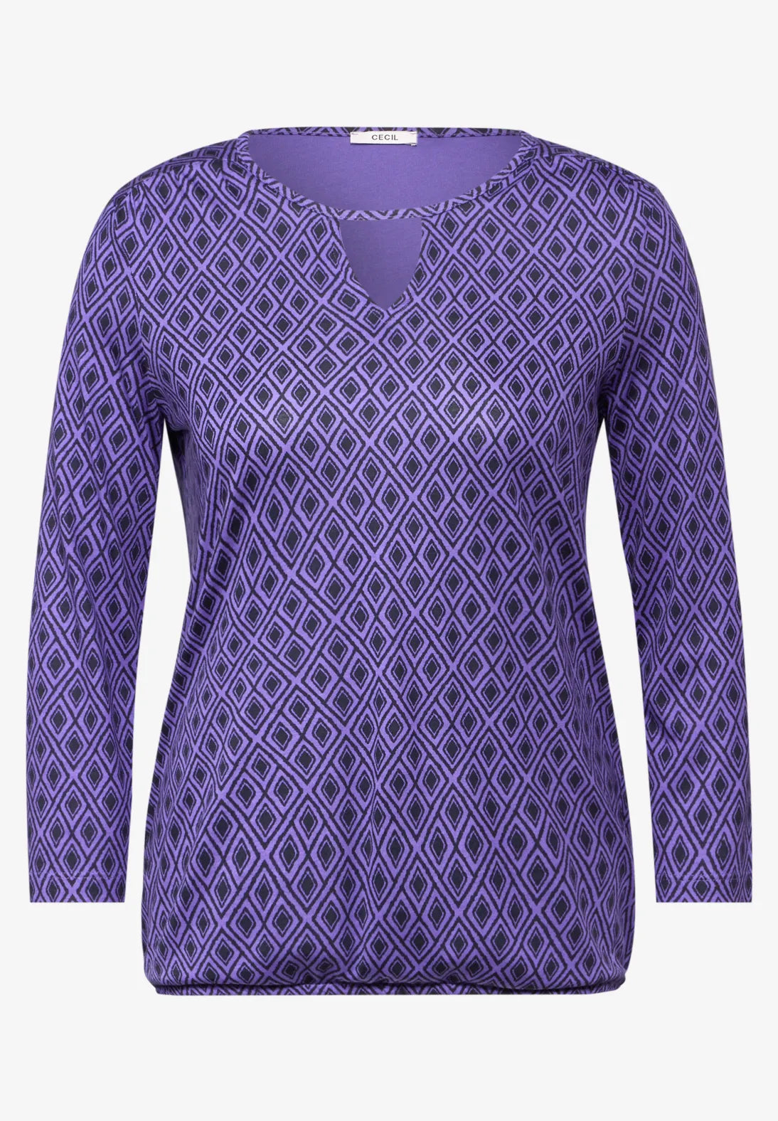 Cecil Cut Out Top In Wild Lilac