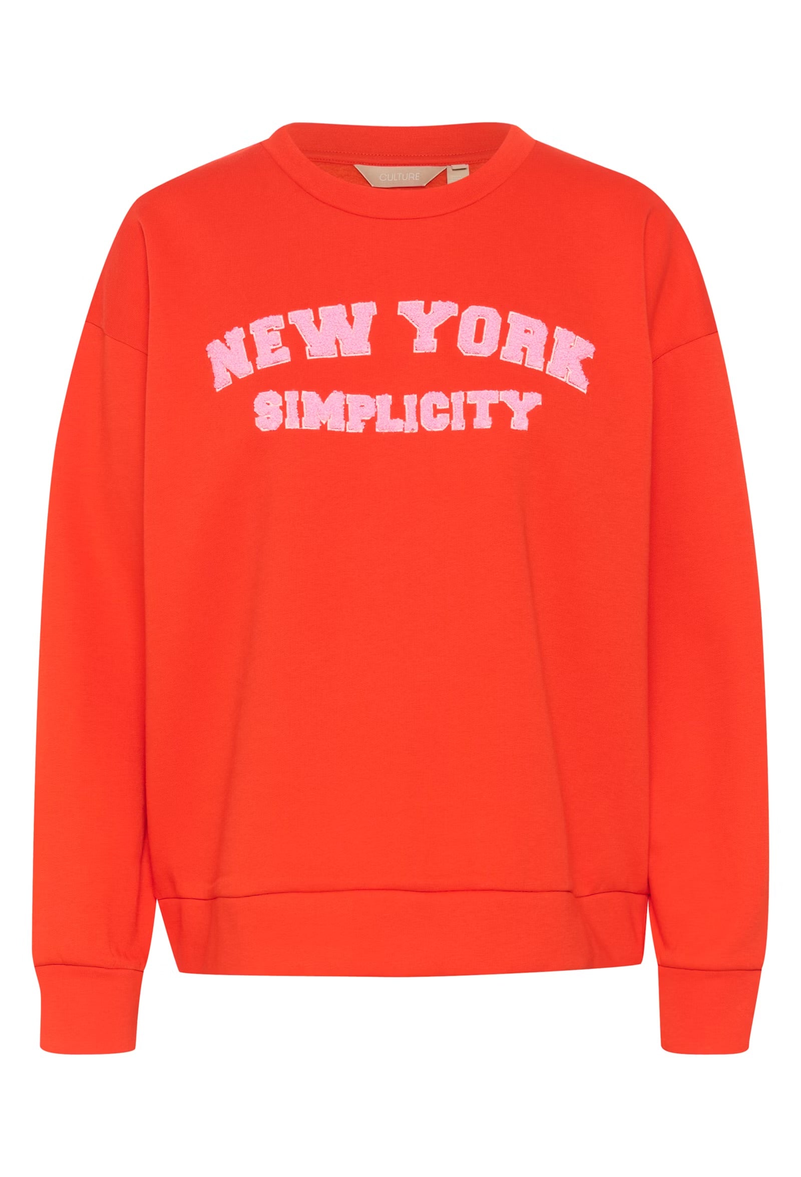 Culture cuchria Charlie sweatshirt In Fiery Red