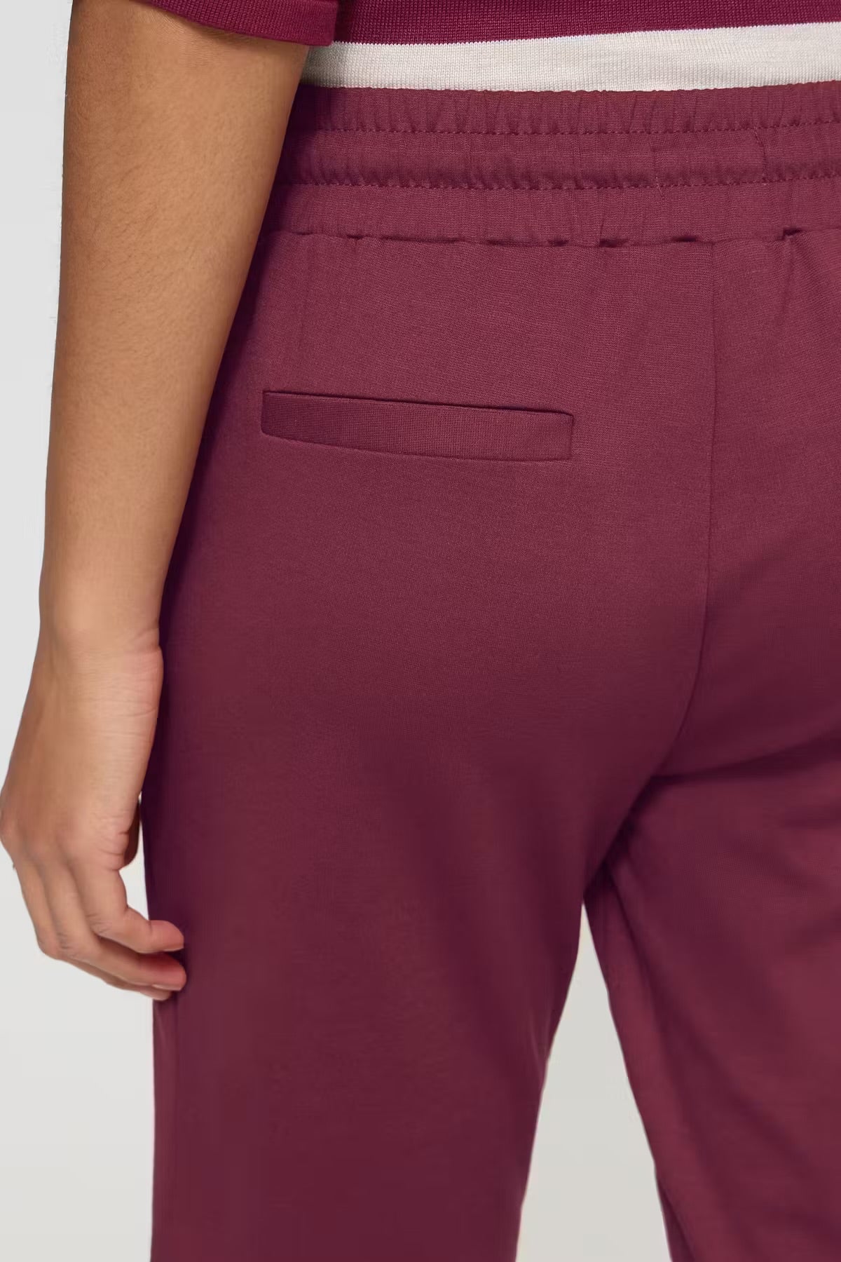 Ichi Ikate Tapered Trousers In  Rhododendron