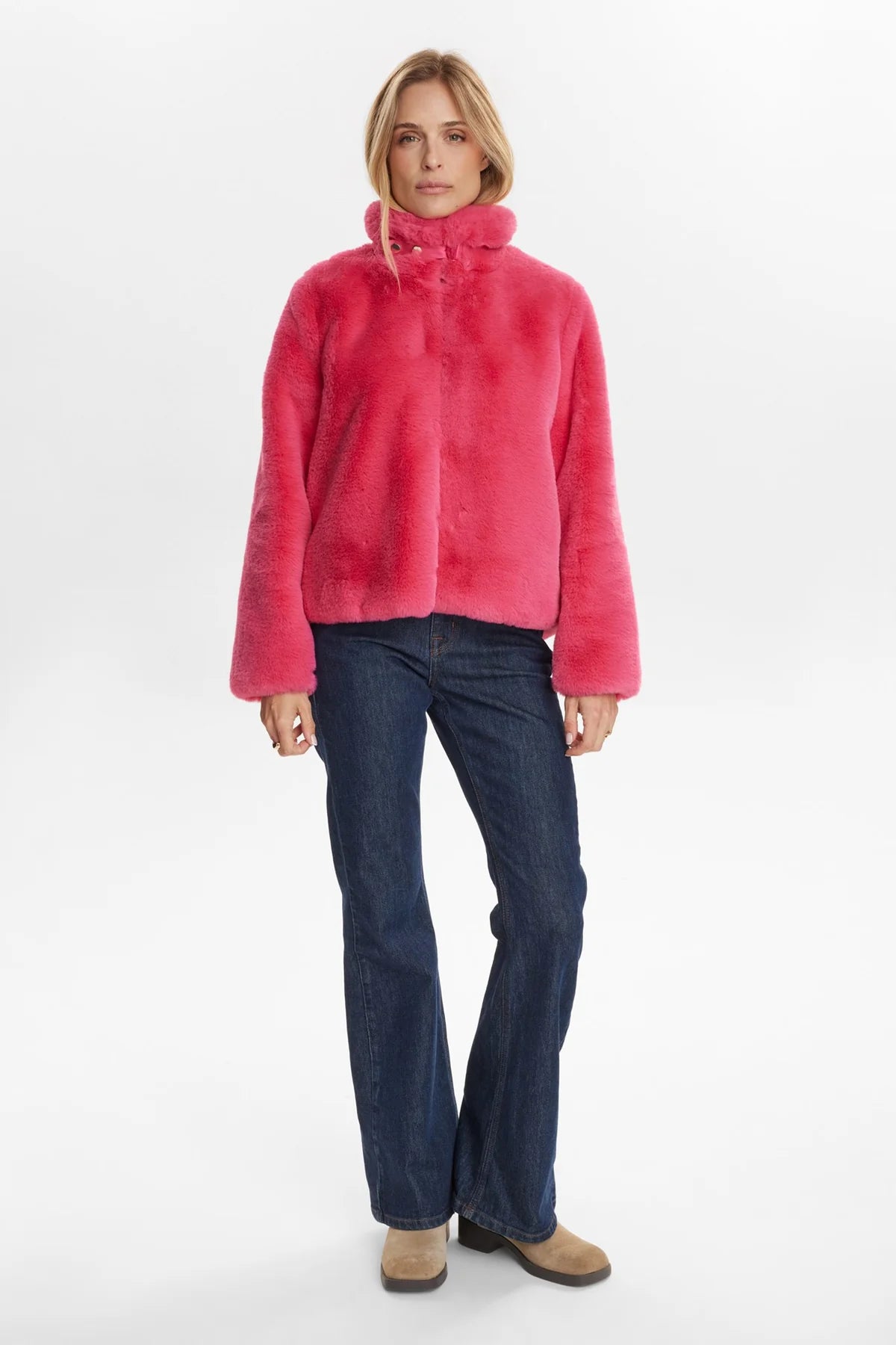 Nümph Nuwinda Jacket In Fandango Pink