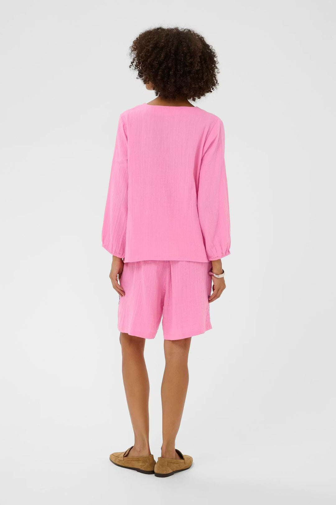 Culture Elina Blouse In Begonia Pink