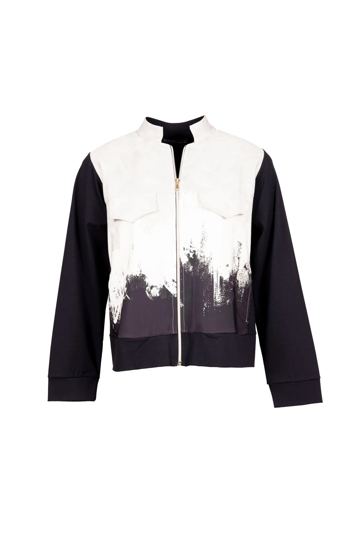 Peruzzi Print Zip Jacket In multi