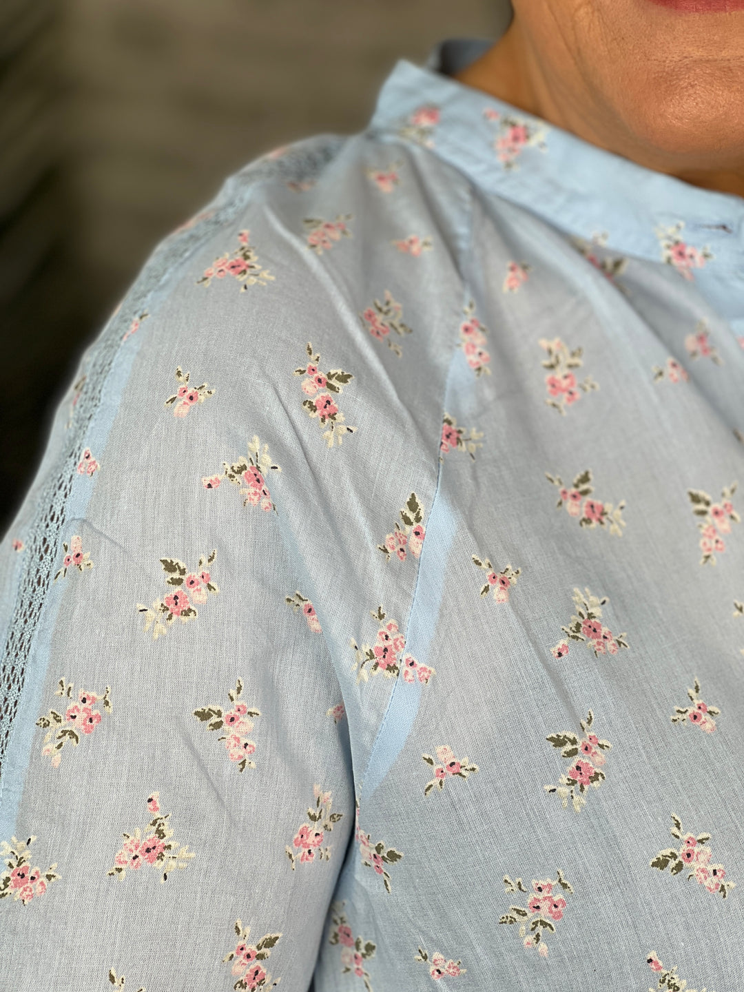 Nümph Nululiana Shirt In Cerulean