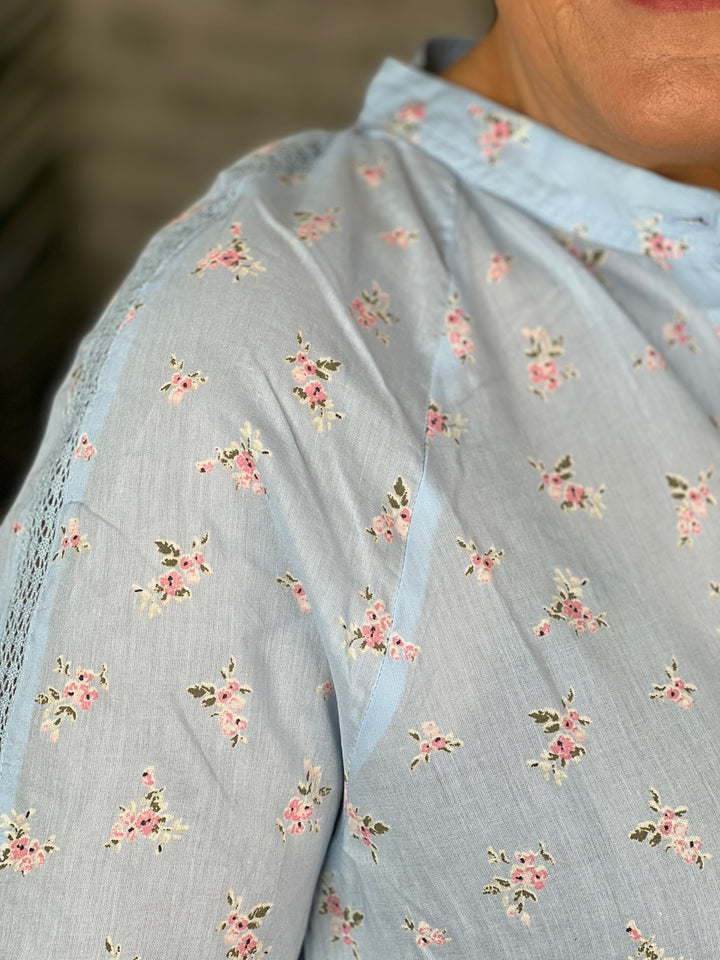 Nümph Nululiana Shirt In Cerulean
