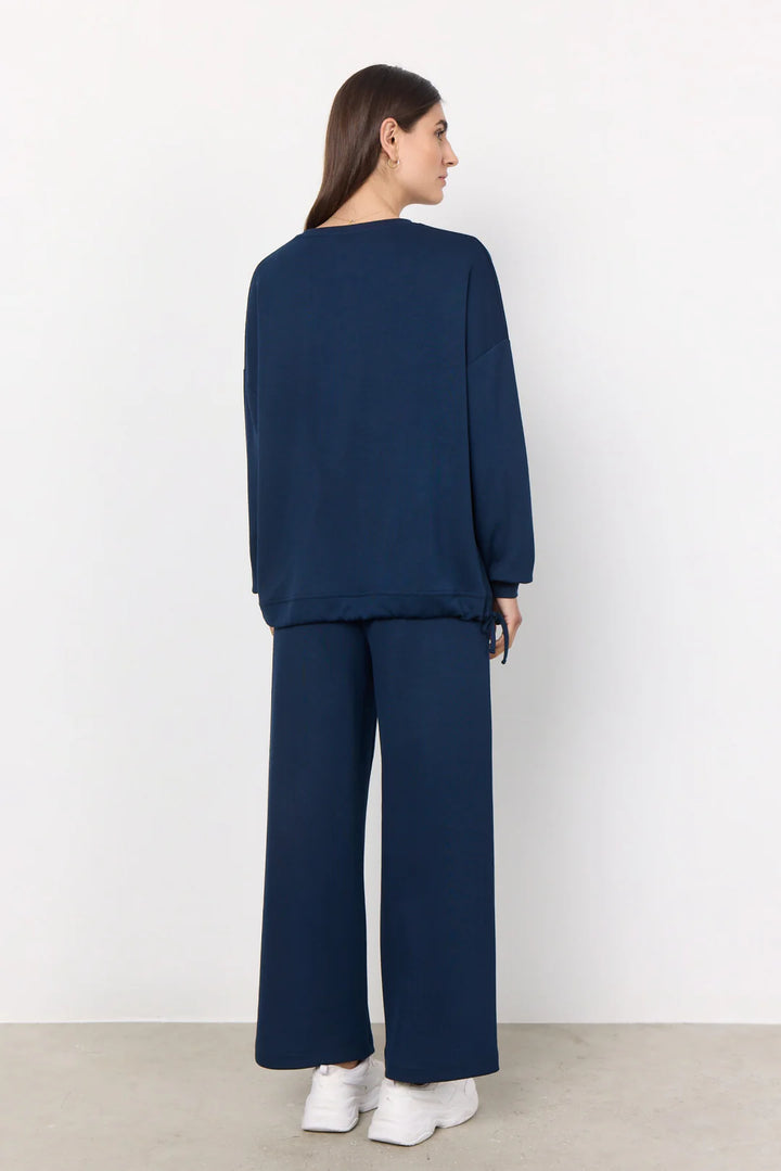 Soya Concept Banu Trousers In Navy