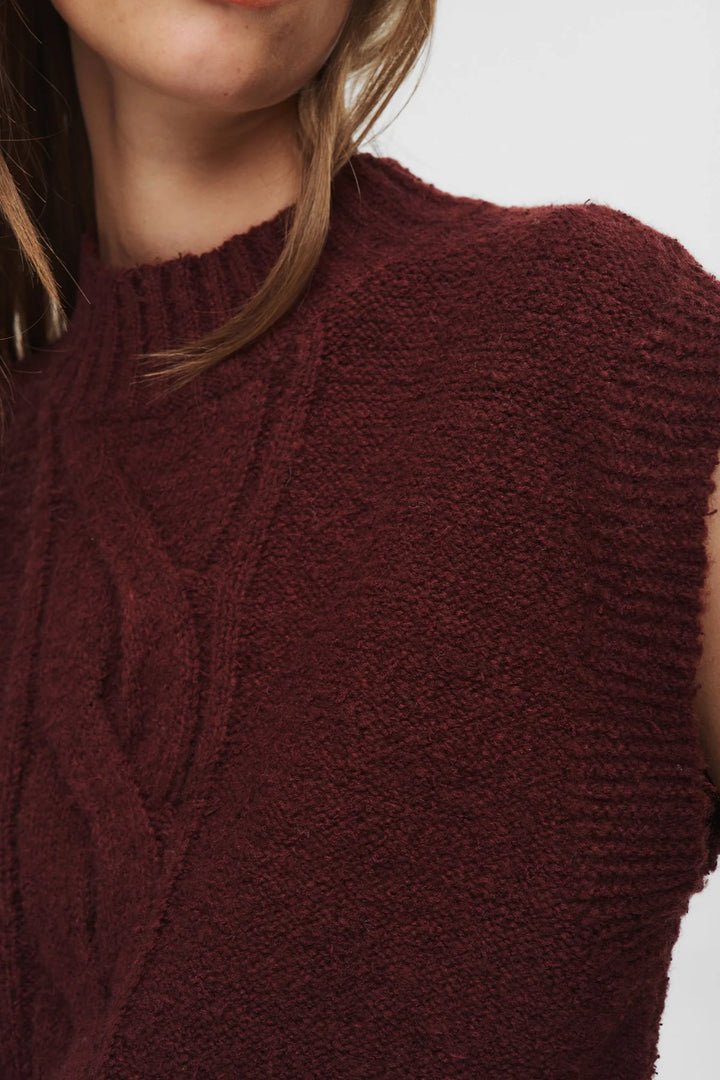 Nümph Nucally Pullover In Wine