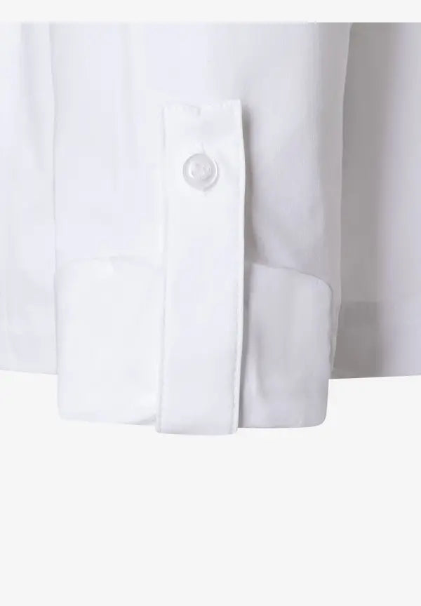 More & More Patch Pocket Shirt In White