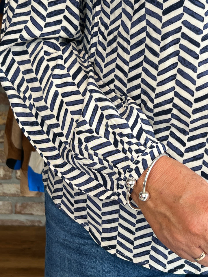 Soya Concept Selia Blouse In Navy