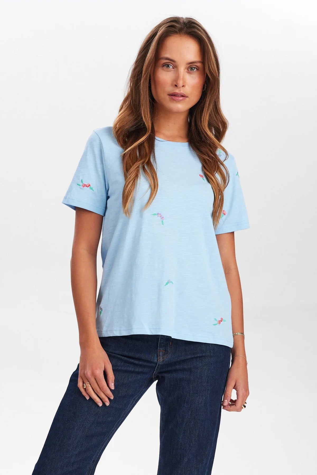 Nümph Nusuis T-shirt In cerulean