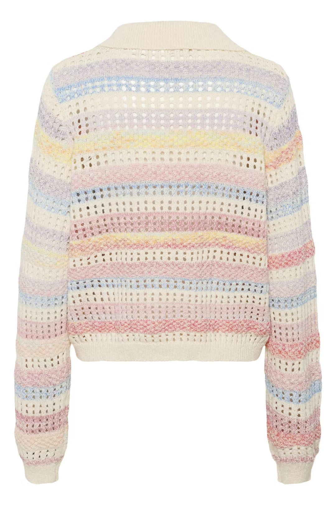 Culture Striped Pullover In Multi stripe