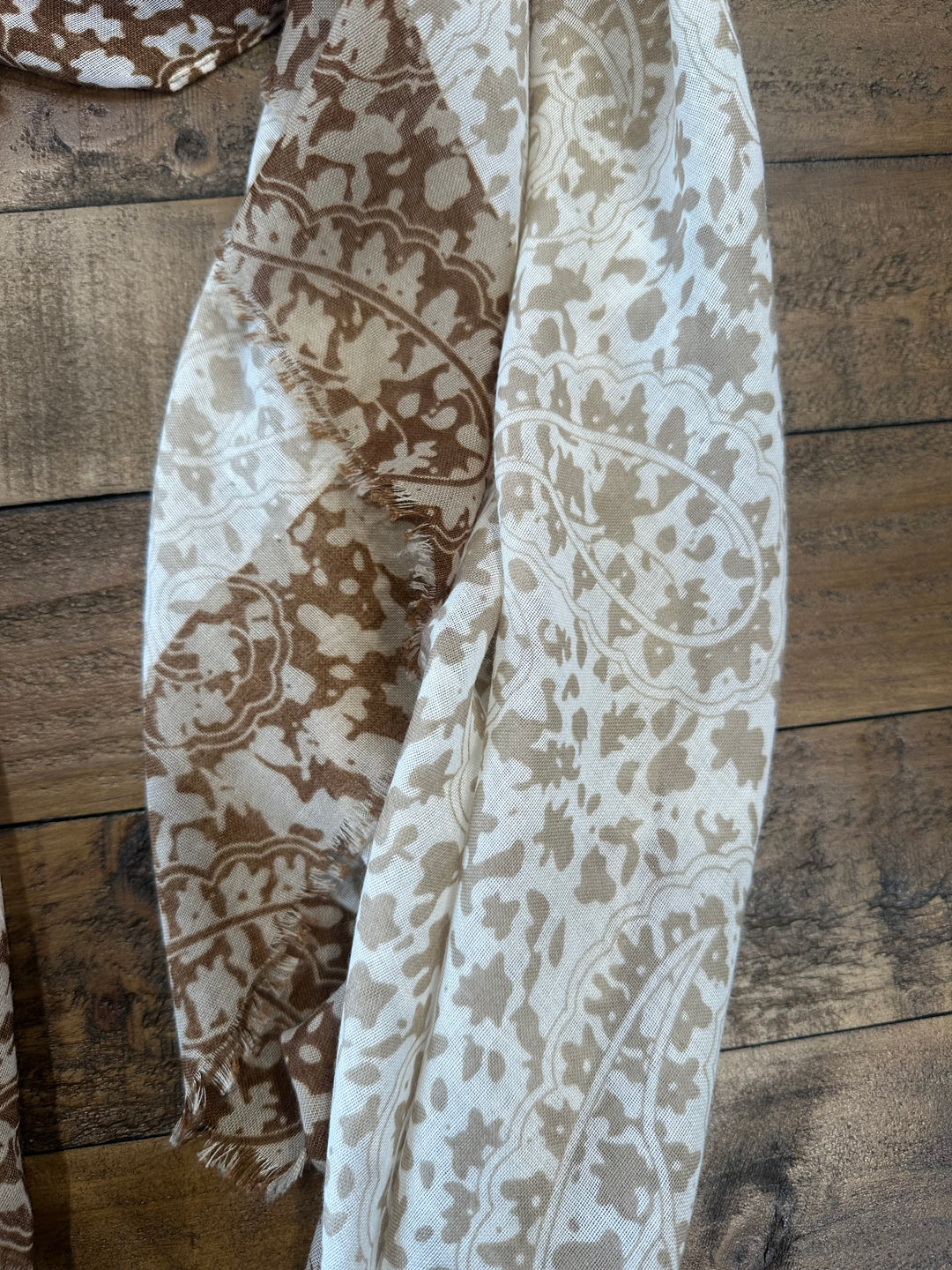 Soya Concept Denezia Scarf In Pink Multi