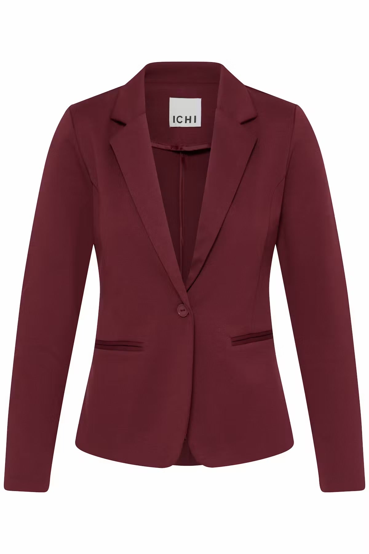 Kate Jersey Blazer In Red