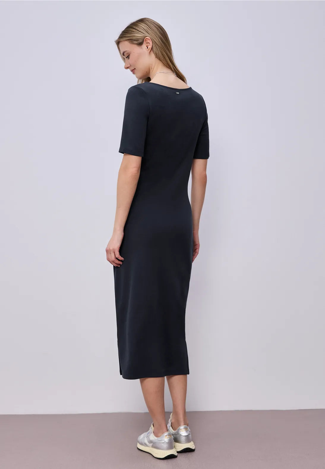 Street One Midi Dress In Navy